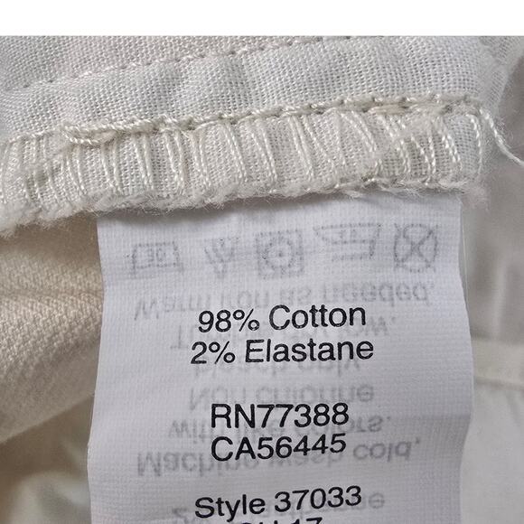 NWOT J. Crew Skimmer Stretch Pants Trousers in Cream Women 12 Style 37033 - Picture 10 of 12